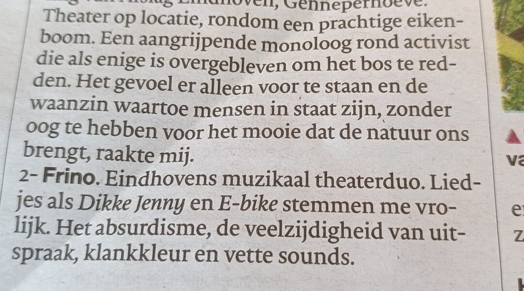 het was een mooie rit